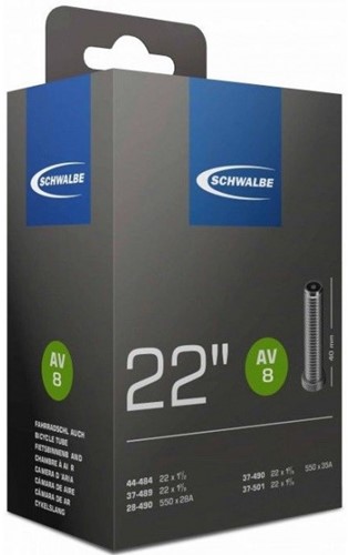 Fiets Binnenband Schwalbe AV8 22" / 28/44-501 - 40mm Autoventiel