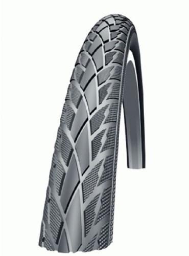Fiets Buitenband Schwalbe Road Cruiser K-Guard 26 x 1.75" / 47-559 mm - zwart met reflectie