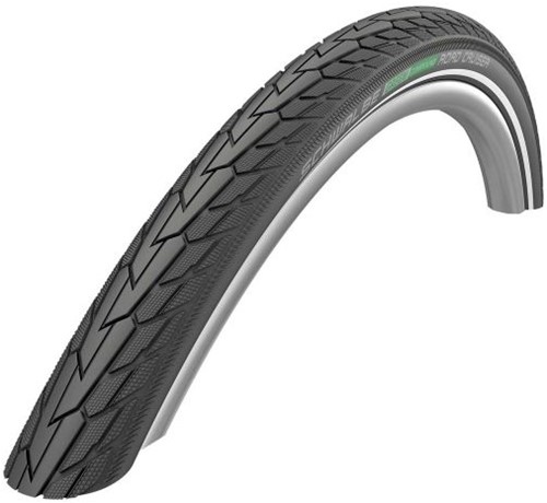 Fiets Buitenband Schwalbe Road Cruiser K-Guard 28 x 1.75" / 47-622 mm - zwart met reflectie