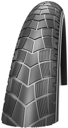 Fiets Buitenband Schwalbe Big Apple RaceGuard 26 x 2.35" / 60-559 mm - zwart met reflectie