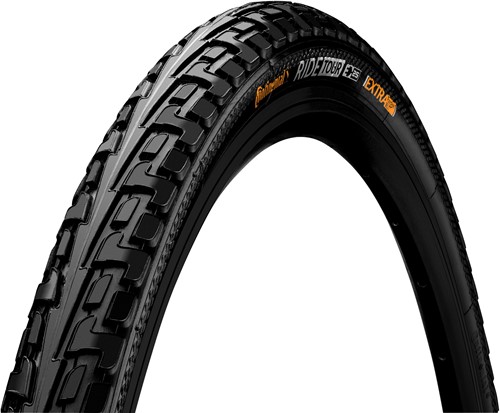 Fiets Buitenband Continental Ride Tour Reflex 28 x 1 ½ "/ 42-635 - Zwart Met Reflectie