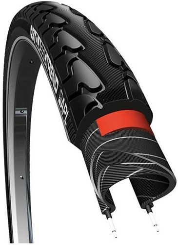 Fiets Buitenband CST Trend 28 x 1,40" / 37-622 mm - zwart met reflectie