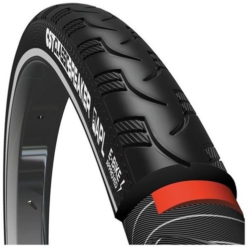 Fiets Buitenband CST Breaker 28 x 1.75 x 2" / 47-622 mm anti-lek - Zwart Met Reflectie