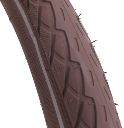 Fiets Buitenband Deli Tire S-206 26 x 1.75" / 47-559 mm - bruin met reflectie