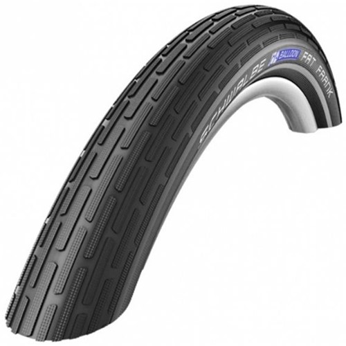 Fiets Buitenband Schwalbe Fat Frank K-Guard 28 x 2.00" / 50-622 mm - zwart met reflectie
