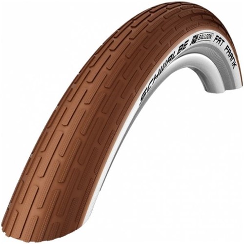 Fiets Buitenband Schwalbe Fat Frank K-Guard 28 x 2.00" / 50-622 mm - bruin / creme met reflectie