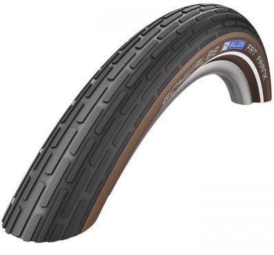Fiets Buitenband Schwalbe Fat Frank K-Guard 28 x 2.00" / 50-622 mm - zwart / coffee
