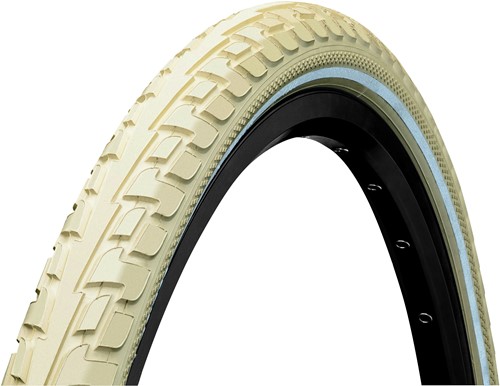 Fiets Buitenband Continental Ride Tour 28 x 1.40" / 37-622 - Creme Met Reflectie