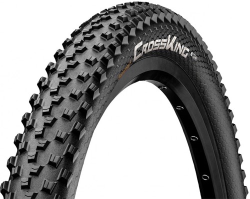 Fiets Buitenband Continental Cross King 27.5 x 2.2" / 55-584 Zwart