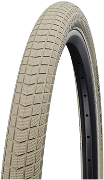 Fiets Buitenband Schwalbe Little Big Ben K-Guard 28 x 1.50" / 40-622 - creme met reflectie