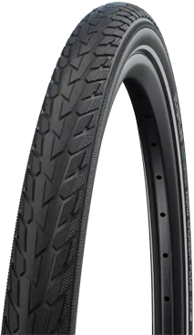 Fiets Buitenband Schwalbe Road Cruiser Plus PunctureGuard 28 x1.75" / 47-622 - zwart met reflectie