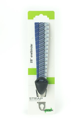 Snelbinder Widek City Life Trio met universele RVS beugel Lichtblauw