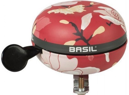 Basil Fietsbel Magnolia Big Bell Ø 80mm Poppy Red