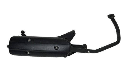 Uitlaat Euro2/3 Kymco Agility 50 4T 12inch / Kymco Super 8 50 4T / Kymco People S 50 4T / Kymco New Dink 50 4T / Agility 50 4T Delivery