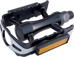 Fiets Pedaalset Marwi SP-610 aluminum - zwart
