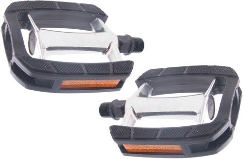 Fiets Pedaalset Edge Trekking Ultra anti-slip - zwart