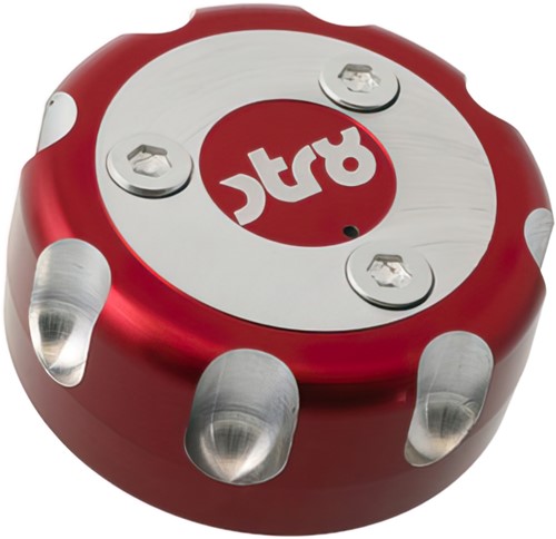 Benzinetankdop STR8 CNC Racing Yamaha / MBK / Derbi Senda - Rood