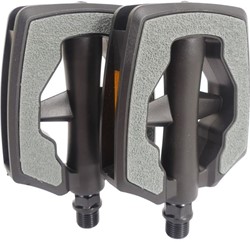 Fiets Pedaalset Marwi SP-880 kunststof huis SANDBLOCK® - zwart / grijs