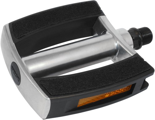 Fiets Pedaalset Marwi SP-828 aluminium huis Sandblock® - zilver / zwart