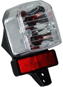 Achterlicht Helder Glas Tomos A3 / Tomos a35 / Tomos Flexer / Puch Maxi
