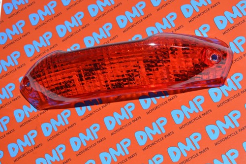 achterlichtglas piaggio nrg mc2 / piaggio nrg mc3 / piaggio nrg extreme - remlichtglas - rood