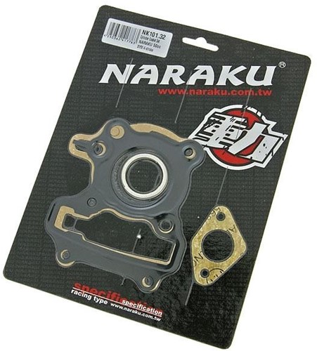 Pakking Set Cilinder 50cc (37mm) Naraku Sym Mio / Sym Cello / Sym Fiddle 2 / Sym Symphonie / Sym Tonik / Peugeot Tweet / Sym Orbit 2 / Sym Allo / Peugeot Speedfight 3 4t NK101.32