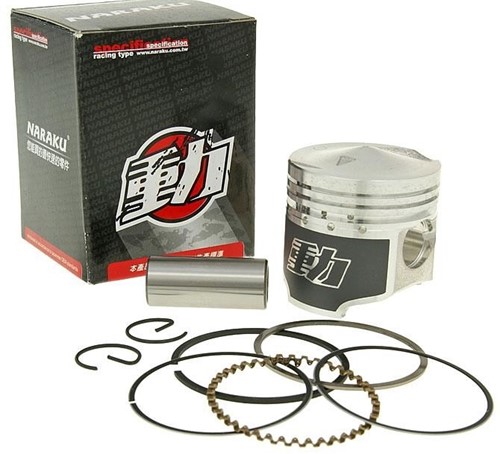 Zuiger Naraku 50cc (39mm) Piaggio Zip 2000 4t / Piaggio Liberty 4t / Vespa Primavera 4t / Piaggio Fly 4t / Vespa Lx 4t NK101.26