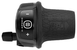 Draaiversteller 8 speed Sunrace HSJ238 voor Shimano Nexus 8 versnellingsnaaf
