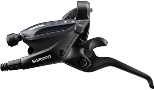 Versteller (links) met remhendel 3 speed Shimano ST-EF505 - 3 vingers - zwart