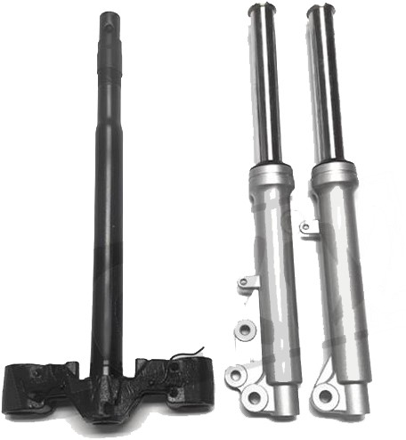 voorvork peugeot v-clic / baotian speedy - voor 10inch wielen