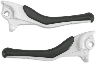 Remgreep set TNT WIT MBK Nitro 50 / MBK Nitro Naked 50 / Yamaha Aerox 50