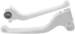 Remgreep set TNT WIT MBK Mach G 50 / Yamaha JogR / Yamaha JogRR 50