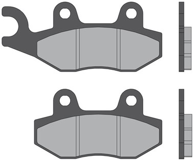 Remblokset Malossi voor Kymco / Peugeot / PGO / Suzuki / Yamaha 6215190-2
