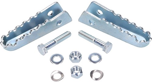 Voetsteunset (Passagier) Aprilia RX 50 / Aprilia SX 50 / Derbi senda 50 / Gilera RCR 50 / Gilera SMT 50 