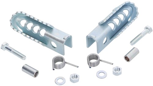 Voetsteunset (Bestuurder) Aprilia RX 50 / Aprilia SX 50 / Derbi senda 50 / Gilera RCR 50 / Gilera SMT 50 
