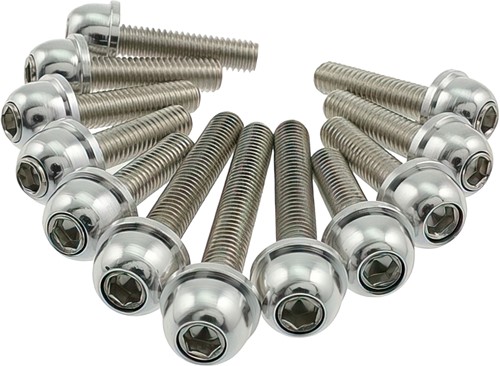 Boutset Kickstarterdeksel Zilver Yamaha Aerox / Aprillia Rally / Beta Ark / Beta Ycon / Scarabeo / Yamaha Axis / Yamaha Why / Aprillia SR2000 / Yamaha Jog / Yamaha Neos / Malaguti F12 / F15