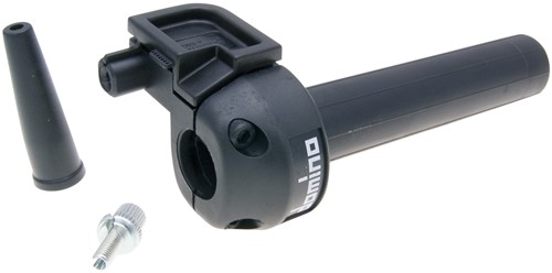 Gashandel Domino Speedgas Derbi Senda / Derbi Gpr 50 / Aprilia RS 50 / Aprilia SX 50 / Universeel Scooter / Bromfiets  3.6 ° / 74mm (Zonder Handvaten)