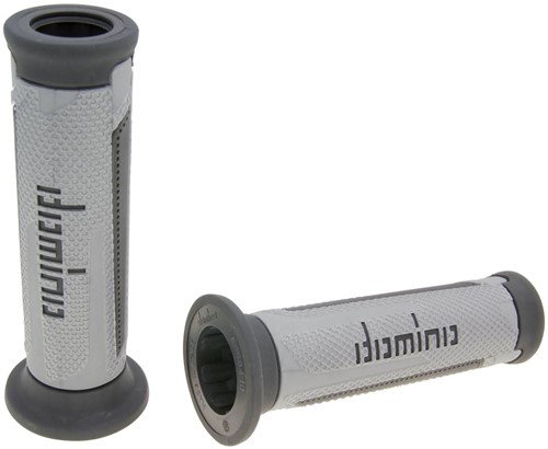 Handvatset Domino A350 on-road Grijs / Antraciet Scooter Schakelbrommer (Uiteinde Open)