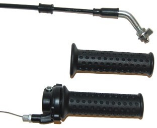 Gashandel + Gaskabel (Origineel) Piaggio Fly New V.a 2012 4t 2v Origineel cm0897015