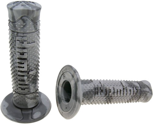 Handvatset Domino A260 off-road Grijs / Zwart Snake Scooter Schakelbrommer