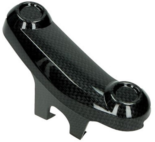 Beschermkapje Voorvork Glans Carbon Vespa Gts 250 / Vespa Gts 300i / Vespa Primavera / Vespa Sprint (Zonder Tekst)