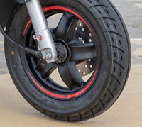 Stickerset velg Piaggio Zip 2000 4t Sport [Euro4] Rood Origineel 2h003254