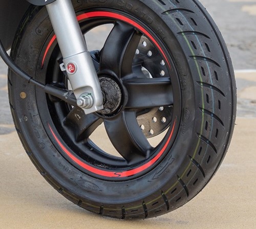 Stickerset velg Piaggio Zip 2000 4t Sport [Euro4] Rood Origineel 2h003254