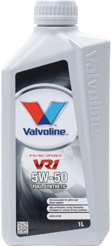 Motorolie Valvoline VR1 Racing 5W50 4T Auto & Scooter - 1L