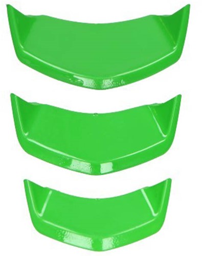 Sierstrip Set Groen Voorscherm Midden Vespa Sprint / Vespa Elettrica / Vespa Primavera V.a 2018 (Nieuw Type) DMP
