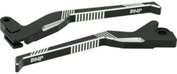 Remgreep Set Zwart CNC Evo voor Paggio Zip 50 2T - 4T / Vespa Sprint / Primavera / Vespa Lx 50 