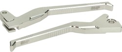 Remgreep Set Zilver CNC Evo voor Vespa Sprint / Primavera / Vespa Lx 50 