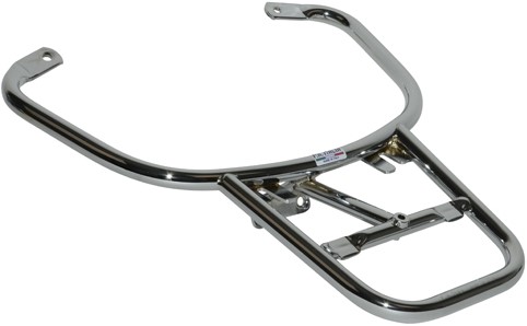 achterdrager vespa lx / vespa s chroom topkoffer vast origineel 657083