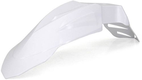 Voorspatbord Wit Derbi Senda / Aprilia SX / Rieju MRT / Beta RR Motard / Aprilia Sx 50 / Yamaha Dt 50 R / Suzuki Tsx 50 Model Origineel