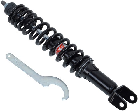 Schokbreker YSS Pro X Vespa 50 N / L / R / S / SR / SS / 90 / Supersprint vanaf 1963 t/m 1984 330mm Zwart 